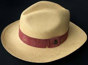 新品 エクアアンディーノ ハンドメイド パナマハット 中折れハット　　Ecua-Andino panama hats 天然素材 JAPONISM 帽子 玉5556