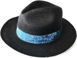 新品 エクアアンディーノ ハンドメイド パナマハット 中折れハット　　Ecua-Andino panama hats 天然素材 JAPONISM 帽子 玉5557