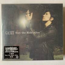 【未開封】GACKT ／Stay the Ride Alive_画像1