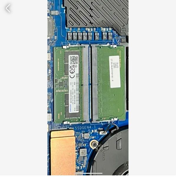 samsungメモリDDR5-4800 ノートパソコン　*2