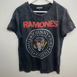 ◆美品◆RAMONESヴィンテージプリントTシャツ サイズUS M