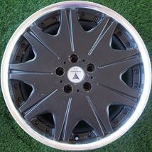 WORK VARIANZA(ワーク ヴァリアンザ) 19×8J＋45 PCD114.3-5H ブラック色(塗装あり) ホイール4本セット★_画像5