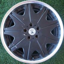 WORK VARIANZA(ワーク ヴァリアンザ) 19×8J＋45 PCD114.3-5H ブラック色(塗装あり) ホイール4本セット★_画像6