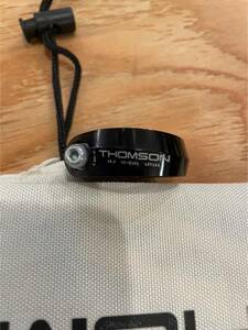 THOMSON [ Tom son] /SEATPOST COLLAR /28.6mm / black / sheet clamp 