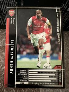 ◆WCCF 06-07 ティエリ・アンリ Thierry HENRY Arsenal France◆