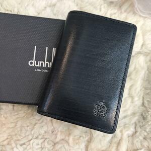 * unused goods *dunhill Dunhill 6 ream key case leather key ring 