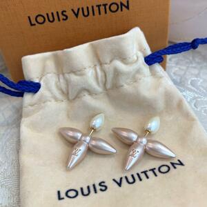 Louis Vuitton M00774 LV Eclipse Earrings, Gold, One Size