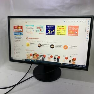 激安 I-O DATA液晶モニタ・液晶ディスプレイ LCD-MF244EDSB-F 動作OK ワイド液晶 フルHD 昇降・回転可能 24インチkj