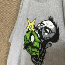 ゾンビ　半袖Tシャツ　ビアゾンビ　星　デカプリント　バックプリント　グレー60 古着 入手困難　激レア 希少 人気 ゆるだぼオーバーサイズ_画像9