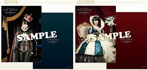 水樹奈々 LIVE CASTLE×JOURNEY KING QUEEN 特典クリアファイル 2枚セット