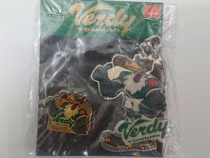 即決　読売ヴェルディ　ピンバッチ　キーホルダー　YOMIURI Verdy 非売品 レア 未使用 未開封 マクドナルド　サッカー　グッズ11