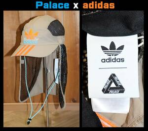 送料込み 即決【未使用】 Palace x adidas ★ Nature Cap (57~60cm) ★ パレス アディダス キャップ 帽子 コラボ HP1796