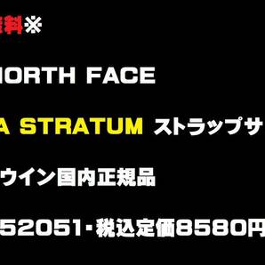 送料無料 即決【未使用】 THE NORTH FACE ★ ULTRA STRATUM ストラップサンダル (US10/28cm) ★ ノースフェイス NF52051 ブラックの画像8