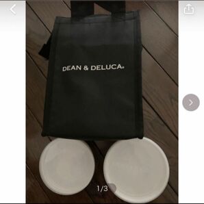 DEAN&DELUCA 公式　デリ 保冷バッグ 黒　ランチボックス　フードコンテナ　s&m 