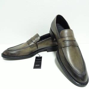 ■Campanile/カンパニーレ×D'URBAN/ダーバン■伊製 レザー ペニーローファー 革靴【6】(24.5cm相当) 5.4万