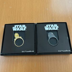 スターウォーズ　ダースベーダー　C-3PO ポップ　フラットリング　指輪　希少