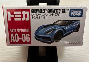 トミカ Asia Original シボレー コルベット ZR1 CHEVROLET CORVETTE ZR1 1/64 AO-06 海外限定