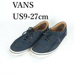 MK0223*VANS*バンズ*メンズスニーカー*US9-27cm*ネイビー