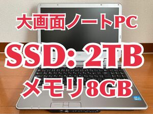 NEC VD-F Windows10 PC SSD:2TB メモリー:8GB