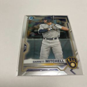 ★【GARRETT MITCHELL】MLB 2021 BOWMAN chrome★即決