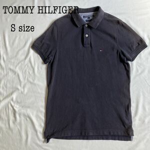 TOMMY HILFIGER ポロシャツ 半袖 メンズ ネイビー S