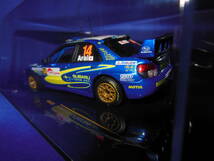 1/43　スバル　インプレッサ　GDB　F型　鷹目　WRC　2006年　ラリージャパン　新井敏弘　IMPREZA　RALLY JAPAN　IXO_画像9