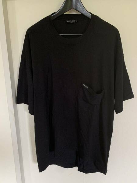 美品 バレンシアガ ポケットTシャツ XS アシンメトリー BALENCIAGA