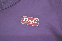 正規品！　D&G (ドルチェ＆ガッバーナ)　“REAL VINTAGE” パープルTシャツ　sizeXL_画像3