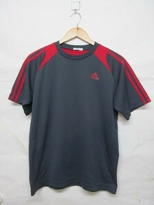 adidas アディダス climacool ショートスリーブ Tシャツ 半袖 プラクティス 灰 b17877