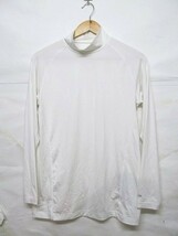 TIGORA ティゴラ ゴルフウェア 春 夏 長袖コンプレッションインナーシャツ UV機能 LL 白 b17891_画像1