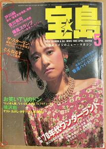  magazine *[ "Treasure Island" ]1985 year 5 month number Togawa Jun,'70 period wonder Land 