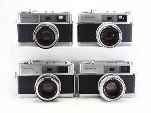 ★レンジファインダー 4個まとめ★ ミノルタ MINOLTA HI-MATIC 7S X2個 / 7 X2個 #TA1181