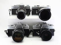 ★MFボディ＆レンズ 4セットまとめ★ ミノルタ MINOLTA SR505 / SR-1S / SRT SUPER / SRT101 #TA1168_画像2