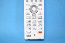 OKI/沖電気　CrosCore2 シングルゾーンデジタルコードレス電話機 【CLD-8DK-W-02A】　◆M-942-3(0722)◆_画像7