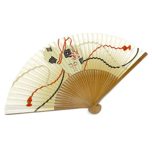紙扇子 隈取瓢箪 紳士用 夏小物 エコ 涼感グッズ 飛沫対策グッズ 紙扇子 竹扇子 歌舞伎柄 浴衣、甚平に合う扇子 小粋な扇子 携帯小物
