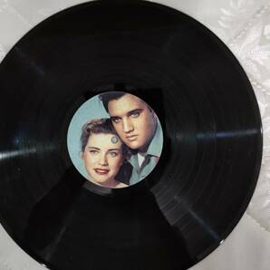 レコードLP エルビス・プレスリー 「さまよう青春」 EU盤 ELVIS110  嵐の季節 シングル盤付きの画像3