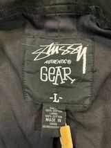 ビンテージ 00s Stussy AUTHENTIC GEAR M65 ジャケット ブラック L ステューシー オールドスクール_画像6