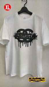 XLサイズ-ANTIBRAND02-TシャツCC/WHT-Ｄ