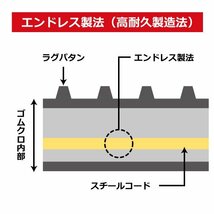 エンドレス製法で十分で長持ち