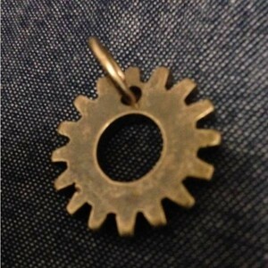  gear tooth car key holder pendant 
