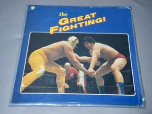 c9362◆昭和レトロ◆LPレコード「The Great Fighting! 地上最大！プロレス・テーマ決定盤」◆UPS-663-V/スカイハイ/ブッチャー/鶴田