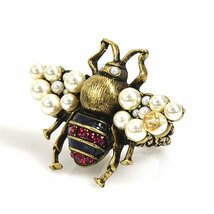 グッチ GUCCI リング・指輪 蜂 ハチ Bee メタル ゴールド系 h29588f_画像2