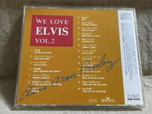 ELVIS PRESLEY - WE LOVE ELVIS VOL.2 日本盤 3枚組 全60曲 エルヴィス・プレスリー_画像3