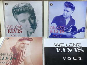 ELVIS PRESLEY - WE LOVE ELVIS VOL.3 日本盤 3枚組 全60曲 エルヴィス・プレスリー