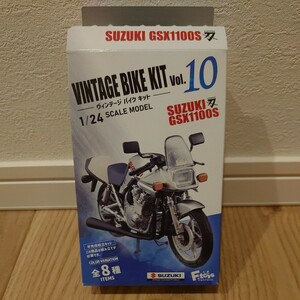 [ not yet constructed ] VINTAGE BIKE KIT Vol.10 Vintage bike kit 1/24 SCALE MODEL SUZUKI blade GSX1100S 1987 year SBE type 