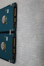 E3553 &　l　 2個セット TOSHIBA MQ01ABF050 SATA 2.5インチ ハードディスク 500GB_画像3