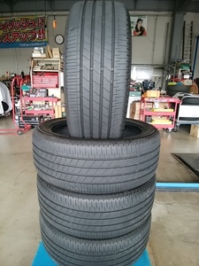 【中古タイヤ】ブリヂストン　トランザ　T005A 215/45R18 89W 製造年2019年　4本　8分山　180x2　送料無料