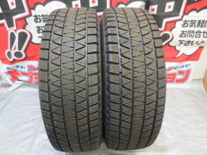 送料無料 ブリヂストン BRIDGESTONE DM-V3 225/70R16 2021年 バリ山 スタッドレスタイヤ 冬用 2本 エスクード ジープ チェロキー ボルボ等