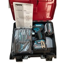 □□ MAKITA マキタ 充電式インパクトドライバ TD002GRDX ブルー 未使用に近い_画像8