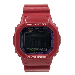〇〇 CASIO カシオ G-SHOCK タフソーラー GWX-5600C-4JF レッド メンズ 腕時計 やや傷や汚れあり